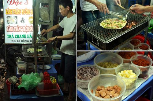 A famous pancake restaurant on Hang Tre Street