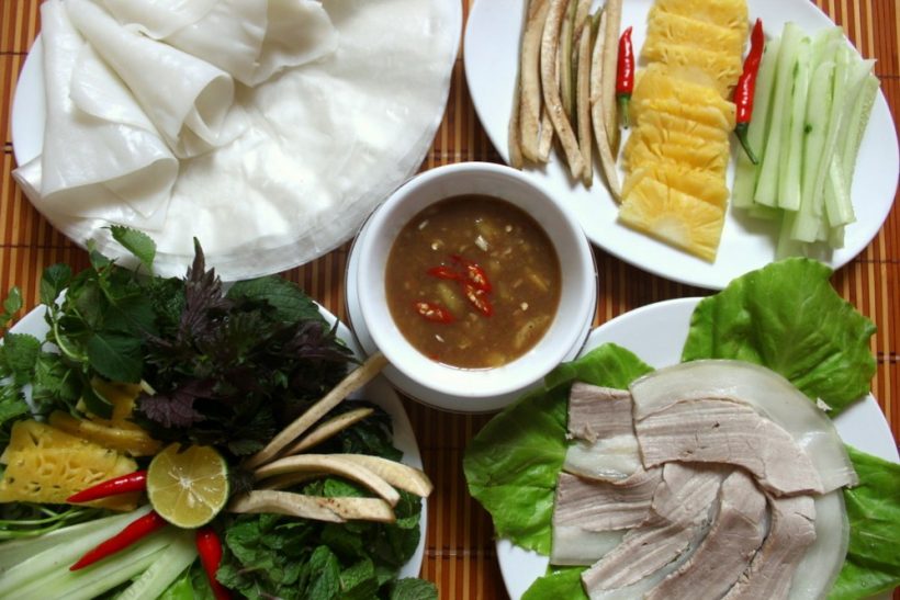 Delicate Pork Rice Paper Roll In Da Nang You Must Enjoy