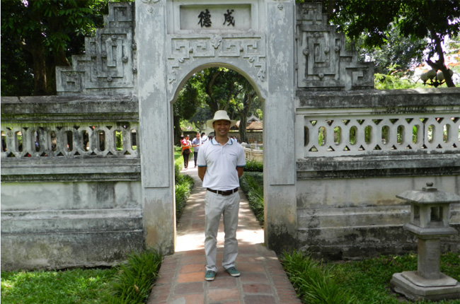 Duc - Our tour guide in the North of Vietnam