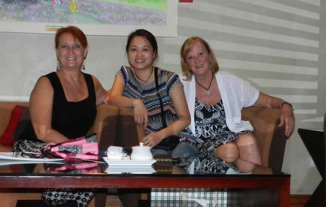 Deborah and Robin with Vietnam Culinary Travel Agency