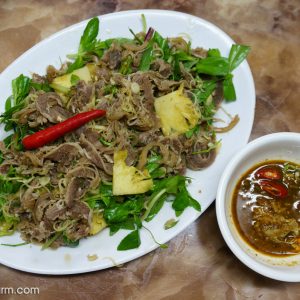 Veal meat - Food to serve with Hanoi Draught Beer