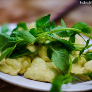 Fried tofu - Food to serve with Hanoi Draught Beer