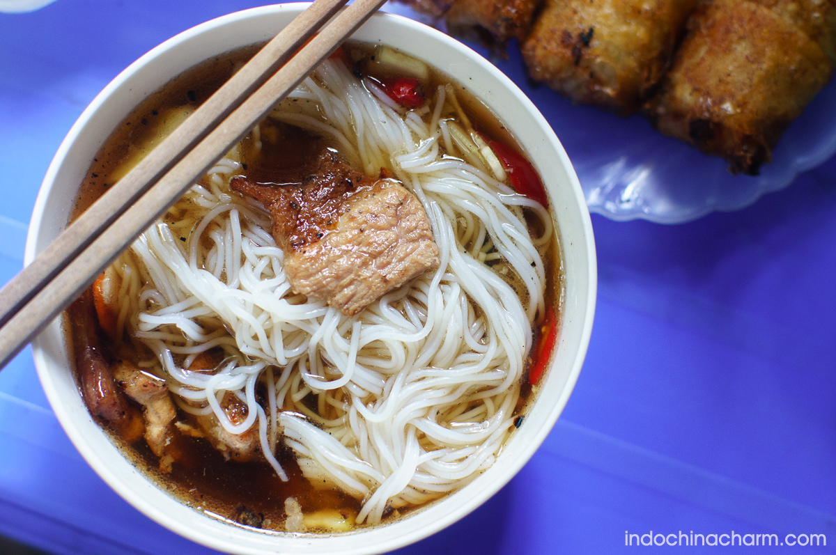 Bun Cha - Rice noodles with barbecue pork