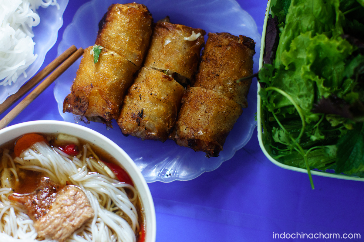 Bun Cha - Rice noodles with barbecue pork