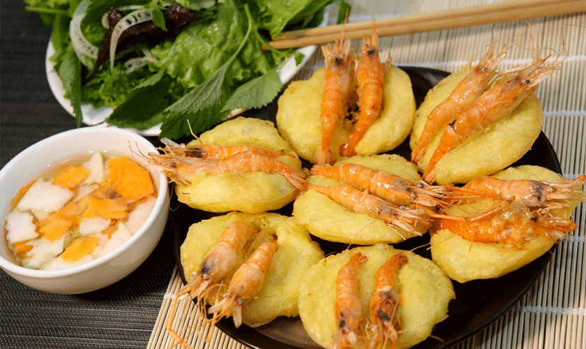 Shrimp Cake (Banh Tom)